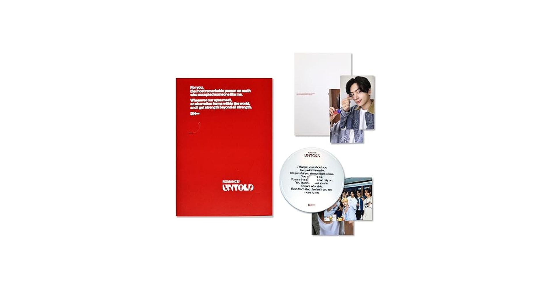 新品未開封　ENHYPEN ROMANCE : UNTOLD ヒスン10枚③ ENHYPENアルバム新品未開封ROMANCE UNTOLD ENGENE✖️10 ENHYPEN