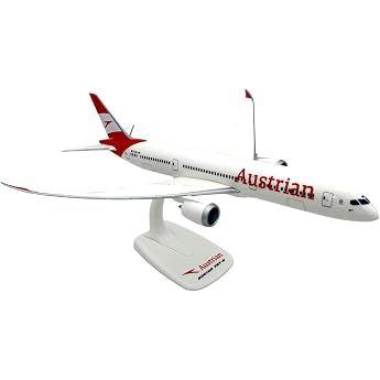 Limox Boeing 787-9 Austrian OE-LPM 1200 model aircraft