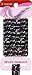 SINGER Breast Cancer Awareness Satin Ribbon, 5/8-Inch By 12-Feet, Confetti Black