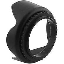 Xit XT58HLH 58mm Hard Tulip Shaped Lens Hood Black