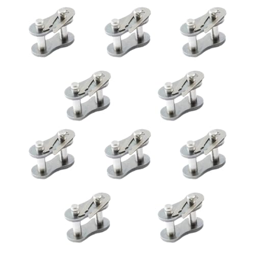 PGN #40 Stainless Steel Roller Chain Connecting Links (10 Pack)