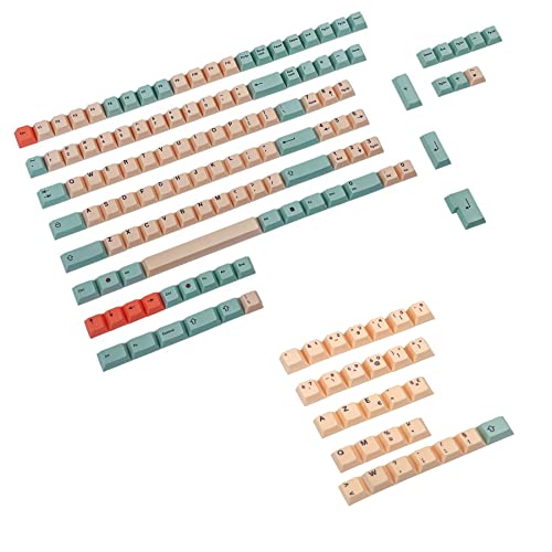 Touches ISO Français en PBT pour remplacer le set d'un clavier MX mécanique