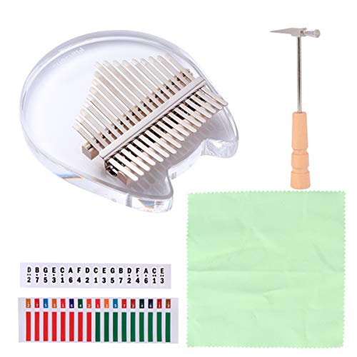 BIENKA 17 Touches Kalimba Pouce Piano Clair Mbira Doigt Piano Instrument de Musique for débutants Enfants Adultes… - Les Beatles, Paul McCartney, John Lennon, RIngo Starr, George Harrison BIENKA 17 Touches Kalimba Pouce Piano Clair Mbira Doigt Piano Instrument de Musique for débutants Enfants Adultes…