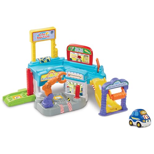 VTech TUT TUT Baby Flitzer Autowerkstatt – Interaktive Werkstatt mit...