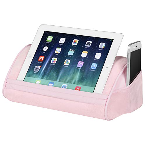 LapGear Original Tablet Pillow Stand - Rose Quartz - Fits Most Tablet Devices - Style No. 35054