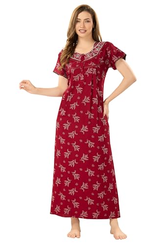 Image of Soulemo Women's Alpine Blended Printed Nighty 1635