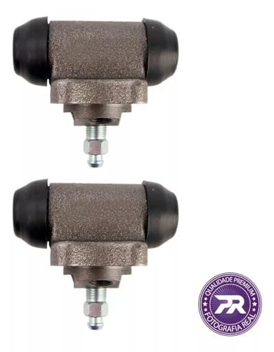 Par de Cilindros de Roda Burrinho de Freio Traseiro Chery QQ 2011 2012 2013 2014 2015 2016 2017 2018