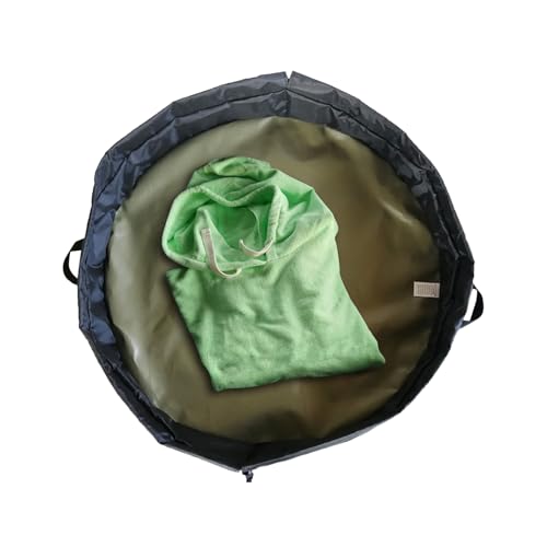 Sac de rangement polyvalent avec poignée renforcée et tapis de changement surf