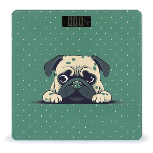 Báscula digital de baño Smart FekiLoot vidrio templado miniatura 1