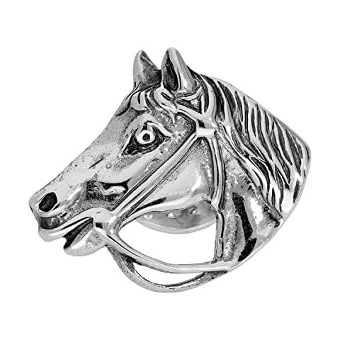 Sterling Silver Horse Head Tie Tack by jewellerybox Cover