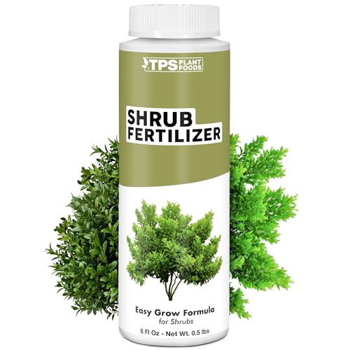 Shrub Fertilizer – Liquid Plant Food for Fuller Growth, Rich Green Foliage & Stronger Roots, 8 oz