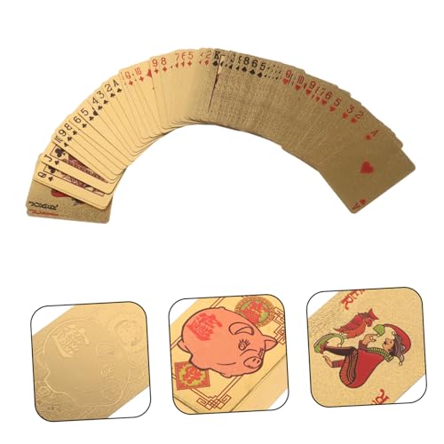 Abaodam Kleiner Pokerkarten Satz Kinder Kartenspiel Klein Leicht Robust Partyzubehör Reisespiel – Bild 8