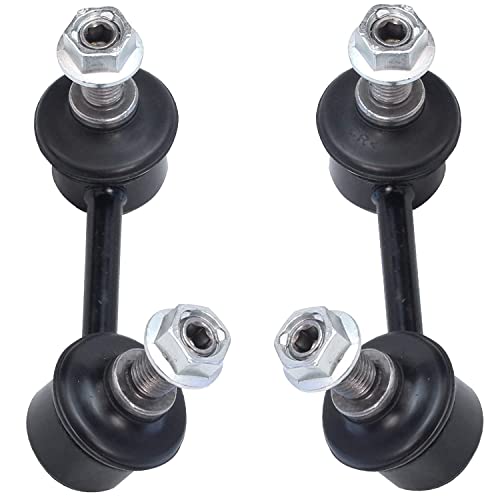 Image of Detroit Axle - 12pc Front End Suspension Kit for 1998 1999 2000 2001 2002 Honda Accord, 2 Lower Control Arms 2 Sway Bars 2 Lower Ball Joints 4 Inner Outer Tie Rods 2 Boots Replacement
