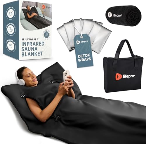 LifePro RejuvaWrap Infrared Sauna Blanket...
