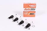 Box of Genuine Autolite 63 Copper Resistor Spark Plugs (Quantity 4)