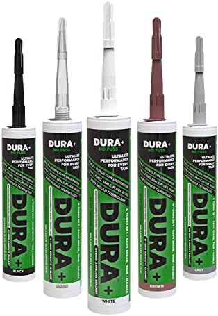 MAXAM DURA+ All-In-One Hybrid Polymer Adhesive and Sealant: Waterproof, Extreme High Bond Strength, Replaces Silicone, Long-Lasting & Anti-Mould, Superior For Sanitaryware (290ml - Anthracite Grey)