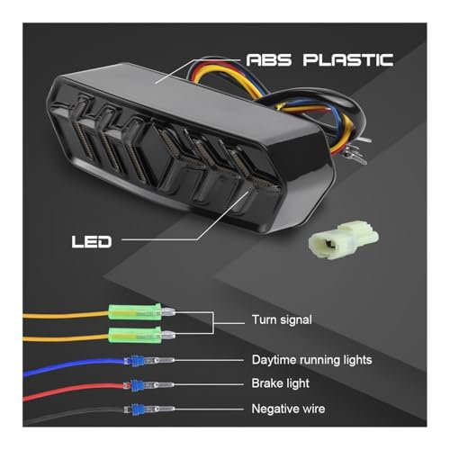Feu arrière LED pour moto : réparez votre éclairage défaillant CBR650F - 6