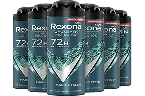 Rexona Men Advanced Anti-Transpirant Spray Marine Fresh 6 x 150ml