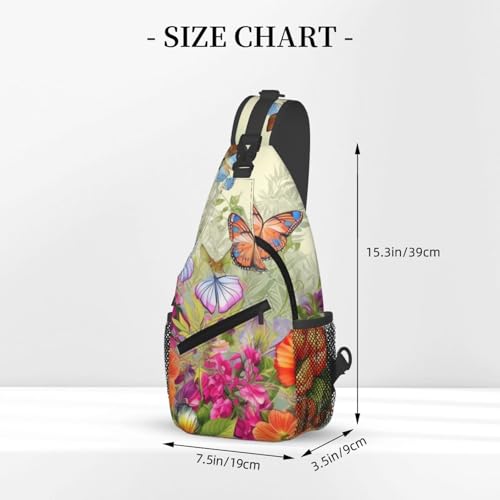 Bolso Cruzado Deportivo para Hombres y Mujeres Negro miniatura 3