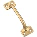 National Hardware N216-085 V1971 Sash Lift in Solid Brass