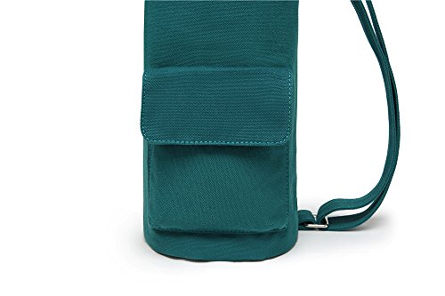 Fremous Yoga Mat Bag,Full-Zip Exercise Yoga Mat Carrier Bag - Double Storage Pocket,Easy Access Zipper, Adjustable Shoulder Strap And Handle,Fits Most Mats(Dark Green) #TOP3