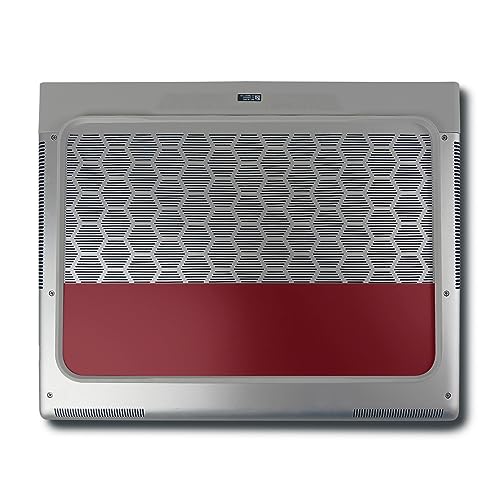 Image of MightySkins Skin Compatible with Alienware X16 R1 (2023) Full Wrap Kit - Solid Burgundy | Protective, Durable, and Unique Vinyl Decal wrap Cover | Easy to Apply & Change Styles | Made in The USA