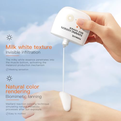 Image of Venrock Self Tanner Tanning Lotion - Natural DHA Formula, No Added Colorants - Travel - Friendly 30ml (1.01fl.oz) - Sunless Tanning Moisturizer for Fair to Medium Skin Tones (1 pack, 30ml)
