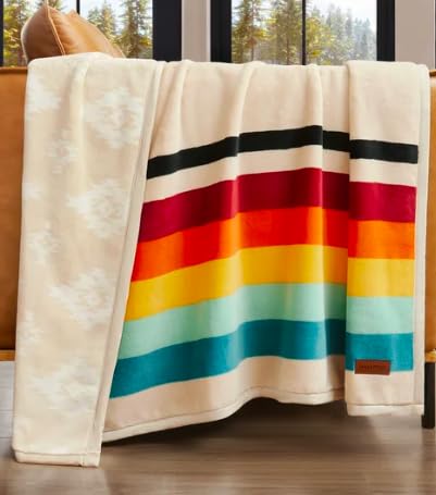 Pendleton Reversible Plush Throw - 50 x 70 (1 Mount Foraker)