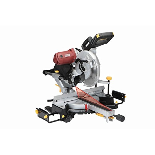 Chicago Electric 12Inch DoubleBevel Sliding Compound Miter Saw w