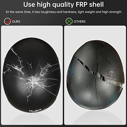 image for ILM Motorcycle Half Helmet FRP Shell Open Face Sun Visor Quick Release