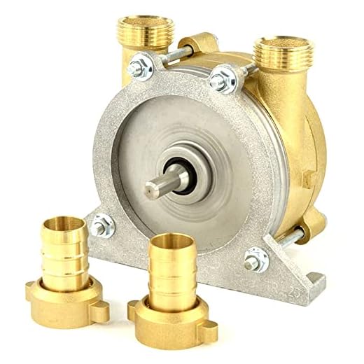 Kreiselpumpe 1400 l/h - Förderhöhe 20 m- Modell Drill-14 - Anschlusszapfen Ø 14 mm für Bohrmaschine