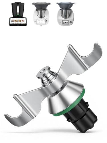 Weenkler Teigmesser & Mixmesser für Thermomix TM7 TM6 TM5 Ersatzmesser aus Edelstahl Zubehörteile für Thermomix passgenauer Austausch für Mixer & Teig kneten