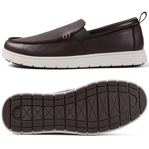 Men's Slip-On Loafers Casual Dress Shoes Lightwight Boat Shoes Slipper for Men3