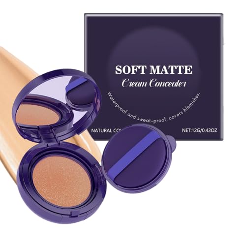 Maquillaje Corrector | Base Correctora Impermeable Para Ojeras | Maquillaje Duradero Y Resistente Al Sudor Para Uso Diario Y Viajes