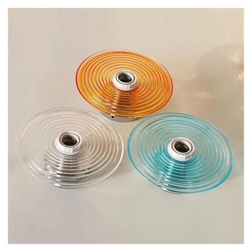 Luz colorida retro vintage en lámpara de techo medieval y aplique de pared 3