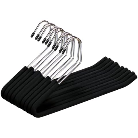 Spring Fever Heavy Duty Non-Slip Foam Coated Pants Hangers Cover