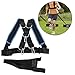 POENVFPO Harness Band, Weight Speed Sled Workout Tire Pulling Shoulder Harness and Assistance Trainer for Speed Strength Training