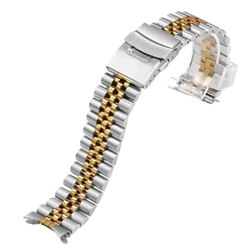Bracelet 22 mm métal avec straches de la vortes rechange stable