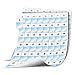 XTL Pre-Sized Labels, 1" x 1 5/8", White/Black Print, 100/Cartridge
