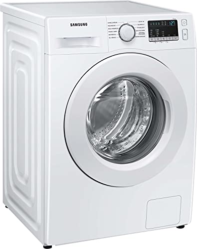 Samsung WW80T4042EE/EG - Lavatrice 8 kg, 1400 giri/min, programma igienico, pulizia del tamburo, motore inverter digitale, colore: Bianco