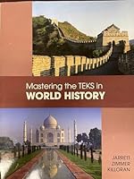 Mastering the TEKS in World History 1935022105 Book Cover