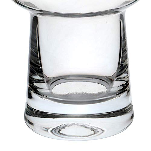 Jogo de 4 copos para cerveja Stout em cristal ecologico 400ml A18cm-TRANSPARENTE - Bohemia- Full Fit