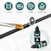 ailiaili Fishing Rod Repair Kit - 3-in-1 Fishing Pole Complete Supplies Kit for Rod Tips, Fishing Rod & Guide Eyelets Replacement, with Epoxy Glue, Wrapping Thread, Other Fishing Accessories & Gear