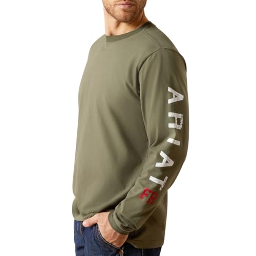 Image of ARIAT Work FR Roughneck Skull Logo T-Shirt
