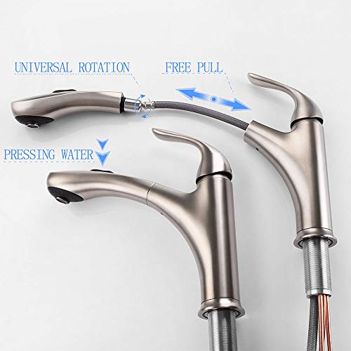 Robinet d'évier de cuisine à ressort flexible pour simplifier vos recettes