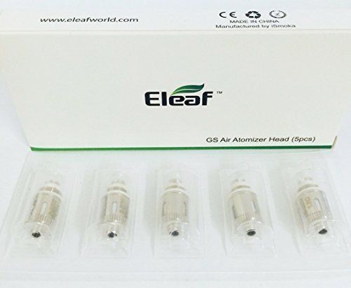 Résistances GS AIR / M / TANK 1.2 Ohms Pure Coton d'Eleaf - Pack de 5