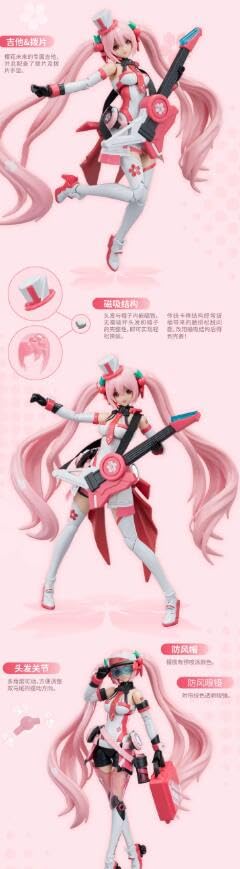 Amazon | YOLOPARK SOSKILL「桜ミク 2025 」色分け済み