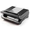 Princess Grill Compact Flex – Uitneembare platen – Verticaal op te bergen, Zwart