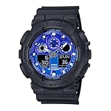 [カシオ] 腕時計 ジーショック 【国内正規品】 Flame inside series GA-100FL-1AJF メンズ ブラック