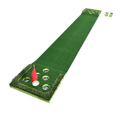Golf Guoling Put Pusher Trainer Room Golf Game Cushion Mini Golf Set Golf Training Auxiliary Tool Men's Golf Parts 3 Goals